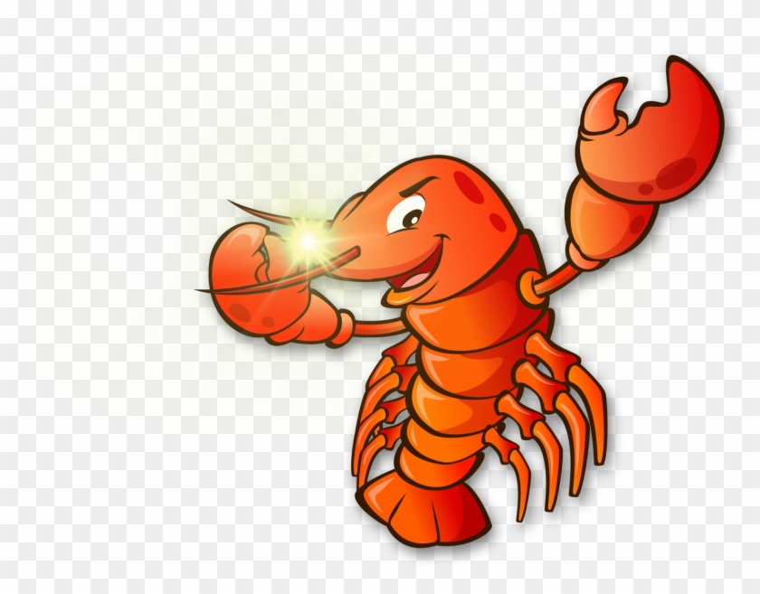 Lobster Cartoon Clip Art - Lobster Clip Art #180693