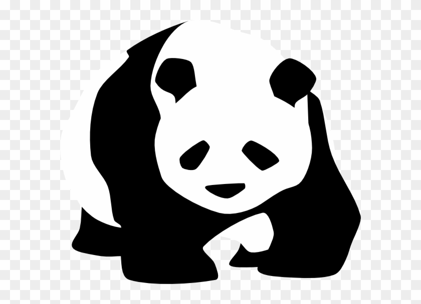 Panda Black And White #181106