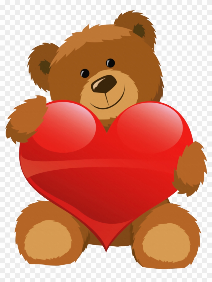 Cute Grizzly Bear Clipart Cute Bear With Heart Png - Cute Grizzly Bear Clipart Cute Bear With Heart Png #181438