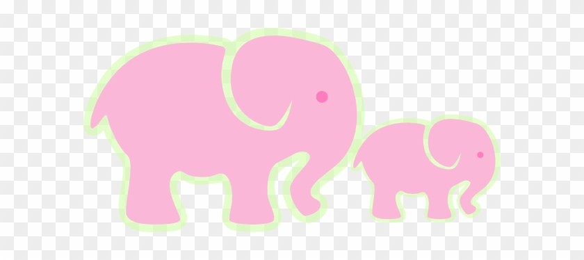 Pink Elephant Clip Art At Clker - Clip Art #182194