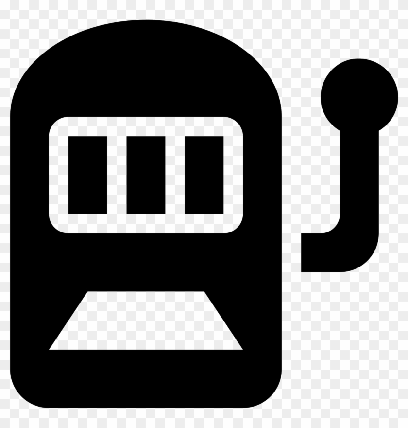 The Icon For "slot Machine" Is A Rectangular Gambling - Slot Machine Icon Png #1027376