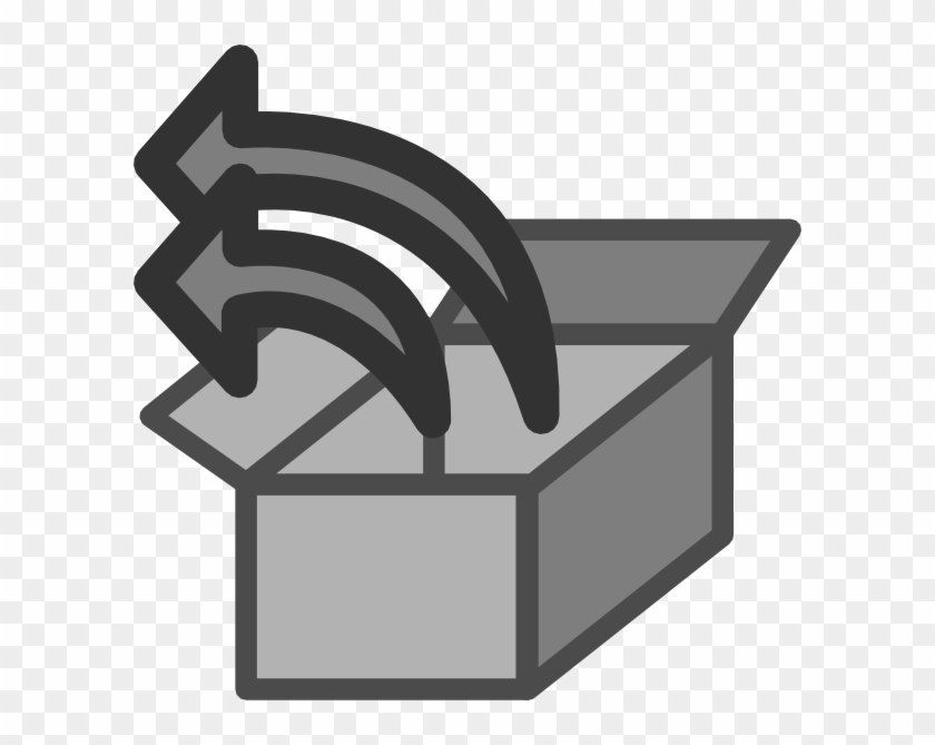 How To Set Use Extract Box Icon Svg Vector - Unpacking Clip Art #1028421