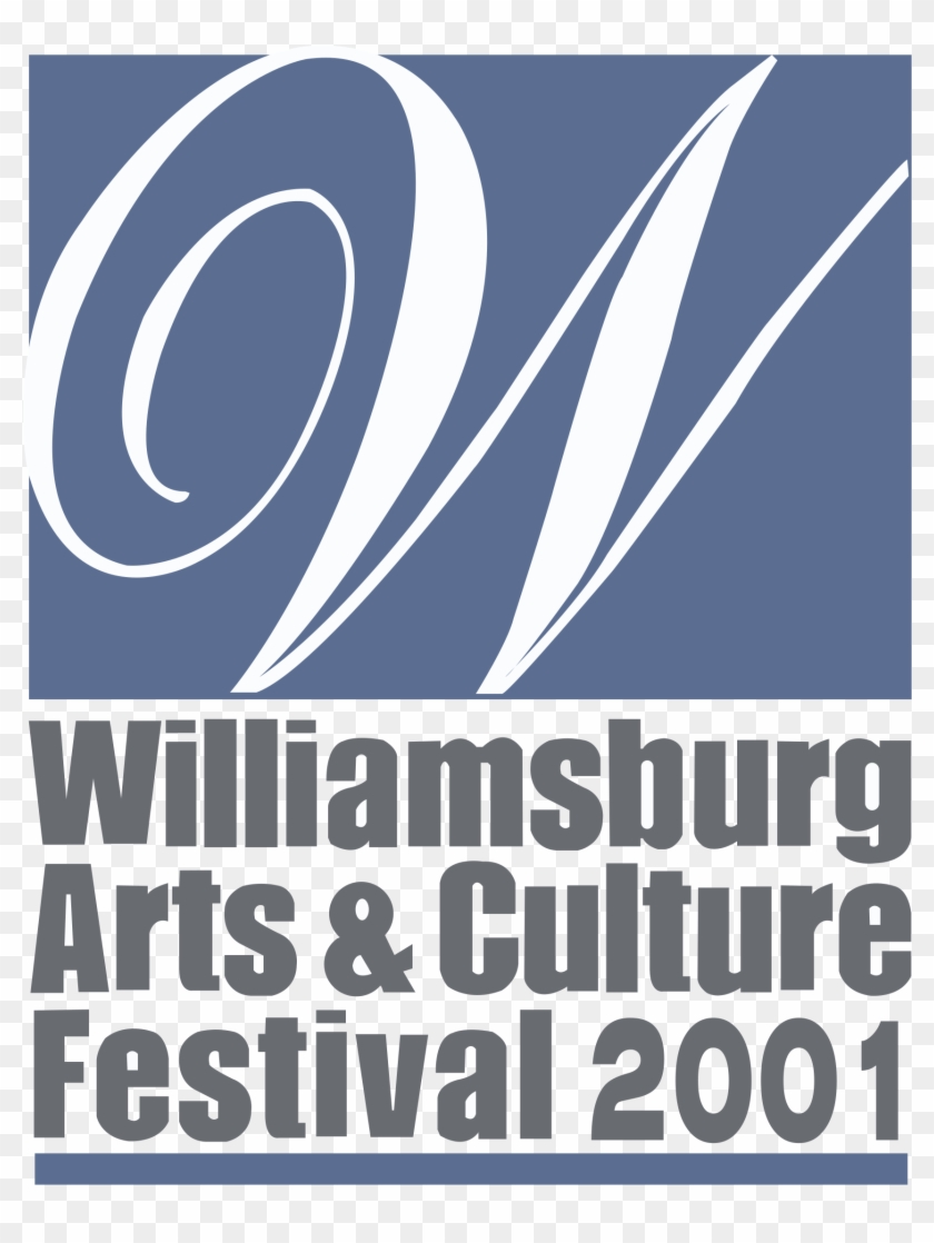 Williamsburg Art & Cultural Festival Logo Black And - Transparency #1028982