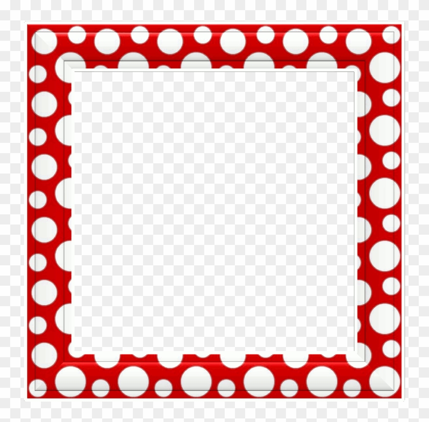 Free Clip Art Border Polka Dot #1029240
