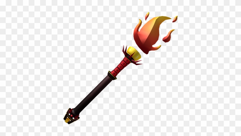 Flaming Staff Of The Nefarious Red Wizard - Illustration #1029419