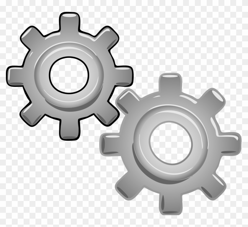 Gears Clip Art Download - Need My Garage Time Tile Coaster #1030080