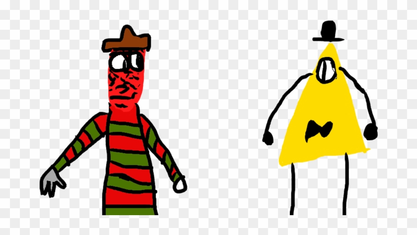 Freddy Krueger Vs Bill Cipher By The Grey Man - Cartoon #1030395