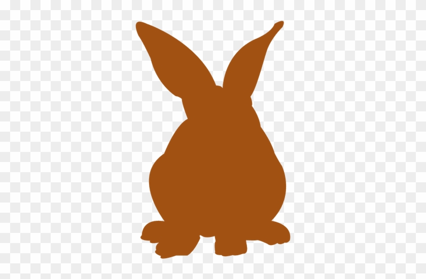 Rabbit Bunny Silhouette - Rabbit Silhouette Transparent Background #1031811