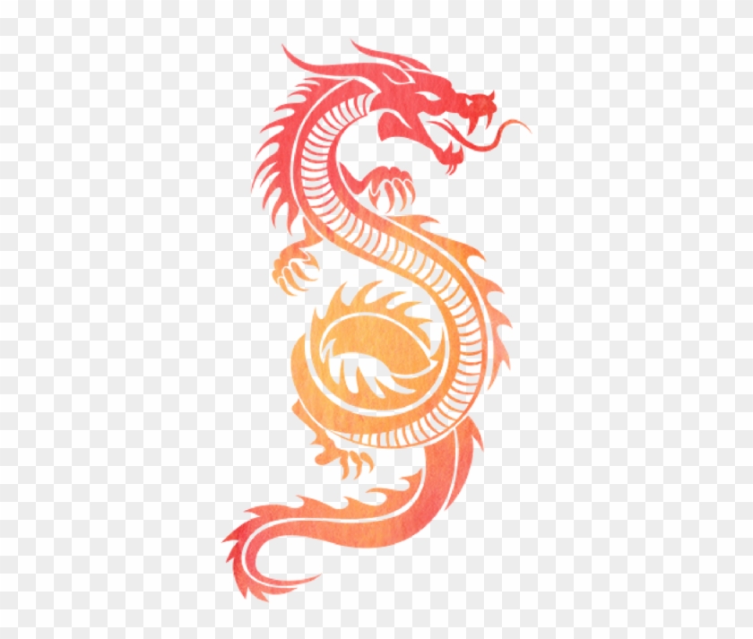 Bóng Dáng Của Con Rồng Trung Quốc Miễn Phí Png Và Psd  Dragon Tattoo   Free Transparent PNG Clipart Images Download