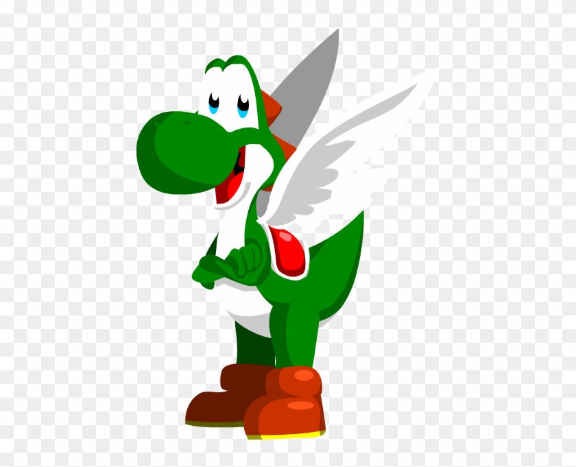 Yoshi With Wings By Aceofabra - Cartoon #1032021