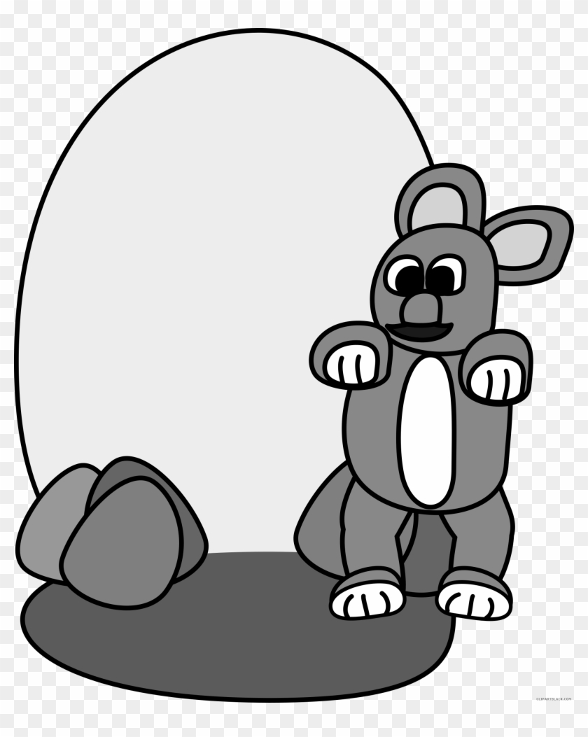 Rabbit High Quality Animal Free Black White Clipart - Clip Art #1033094