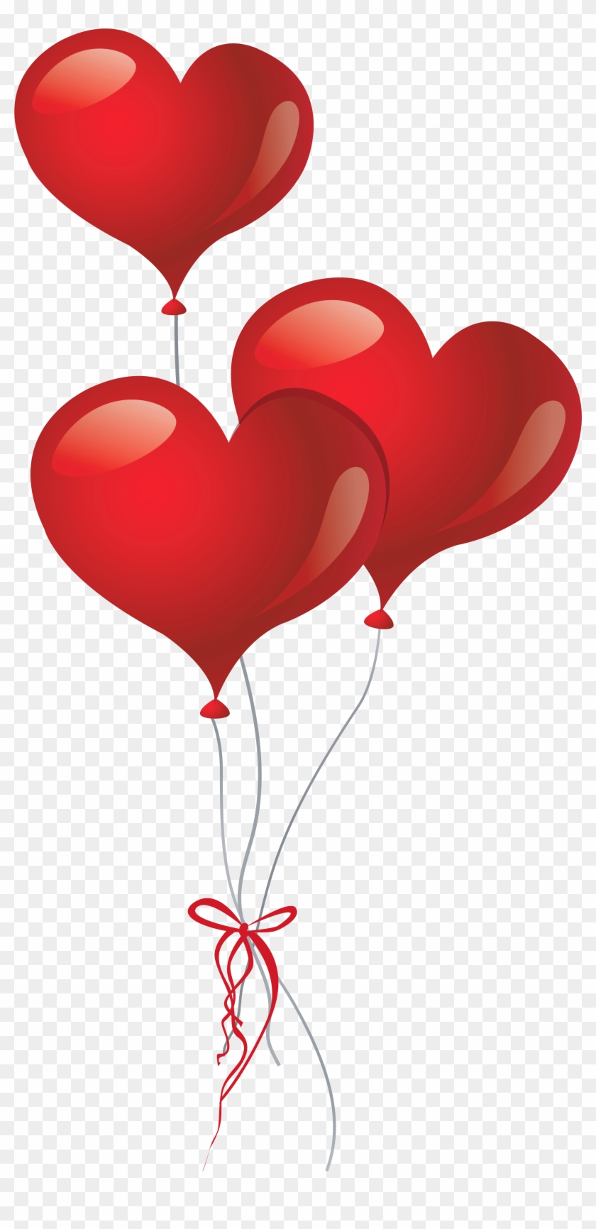 Valentine Balloons Clipart Heart Balloons Png Clipart - Valentine Day Balloons Gif #1034095