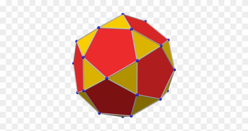 Icosidodecahedron - Polyhedron #1034447