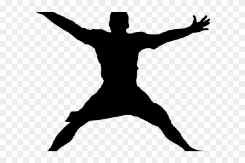 Jump Clipart Key - Jump Silhouette #1035176