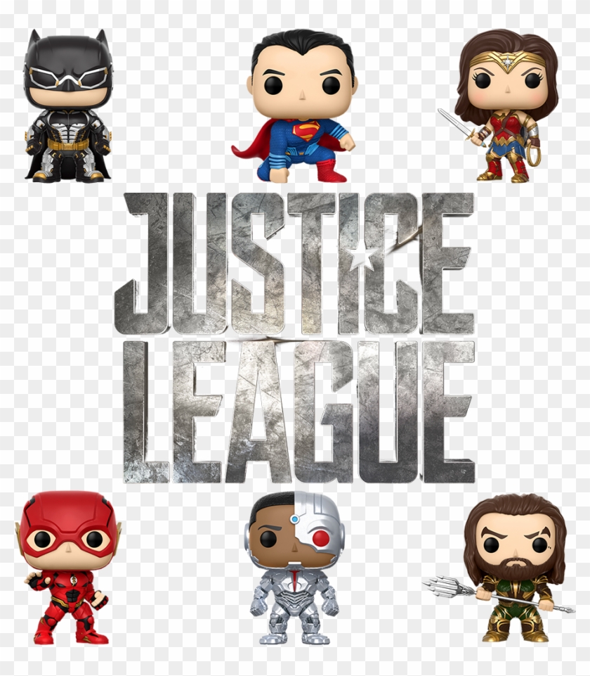 Pop Heroes Set - Fk Funko Pop! Movies Dc Comics Justice League: Batman -  Free Transparent PNG Clipart Images Download