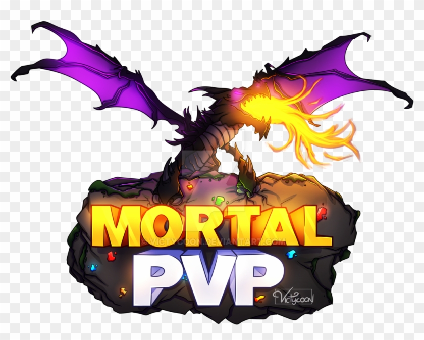 Logo Mortal Pvp By Victycoon Server Free Transparent Png Clipart Images Download