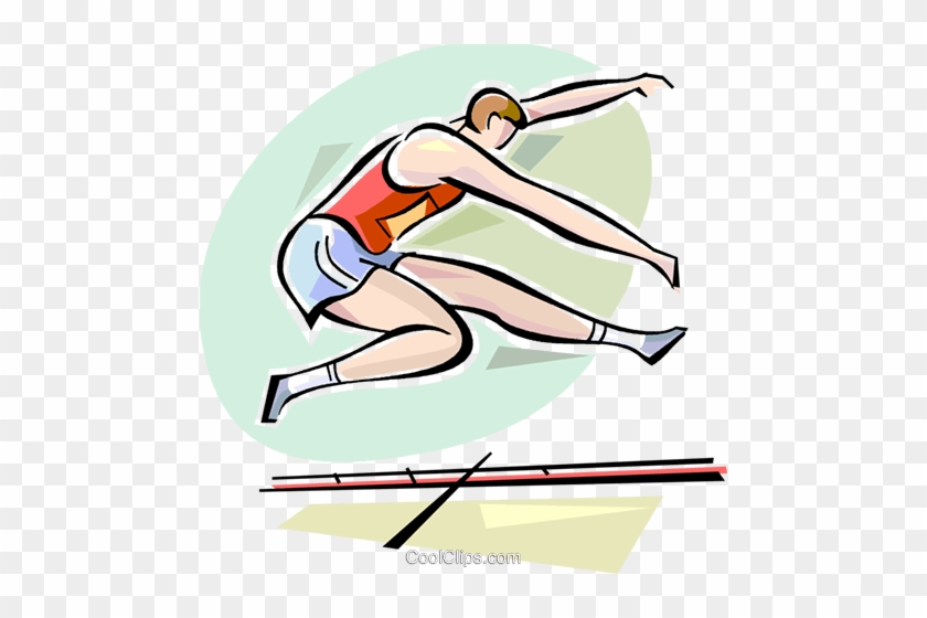 long jump clipart