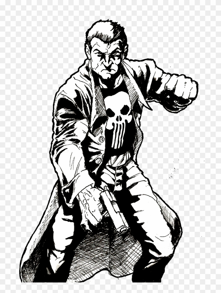 The Punisher By Rayluaza - Drawing #1039151