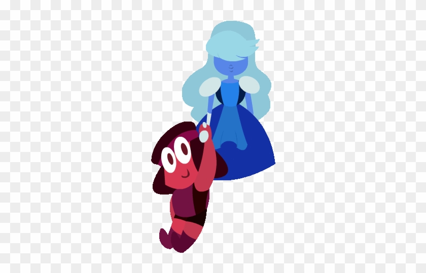 Anime - Steven Universe Moving Animated Gif Ruby And Sapphire #1039573