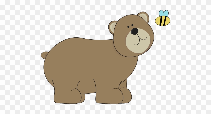 Brown Clipart Cute Bear - Bear Clipart #1039614