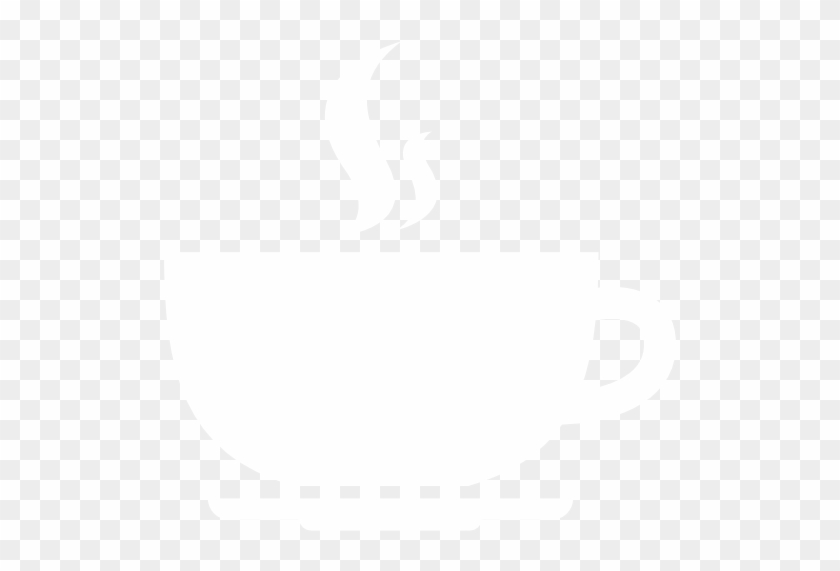 Coffee Cup Icon White #1039876