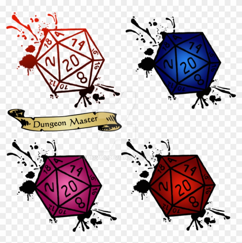 New D20 Dm Splatter Designs By Shiovra - D20 Dm #1039936