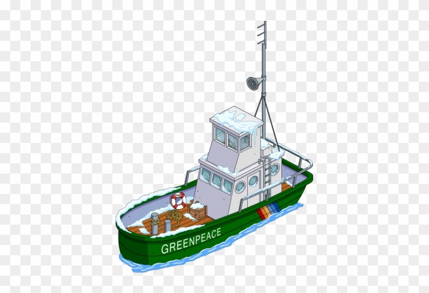 Greenpeaceboat - Simpsons Tapped Out Boats #1040211