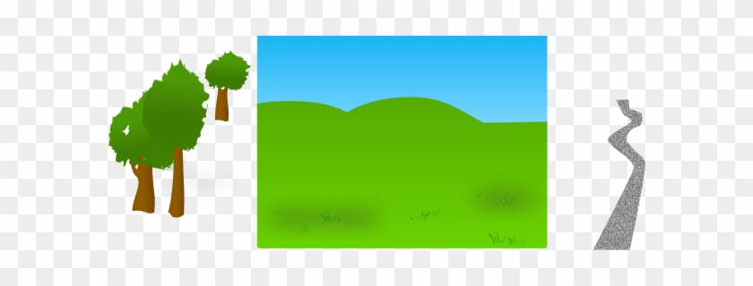 Landscape1 Clip Art - Tree #1040580