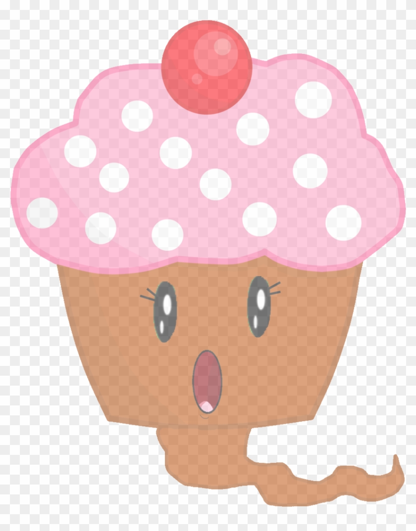 Cupcake As A Ghost Vector - Battle For Dream Island Copcake #1040731