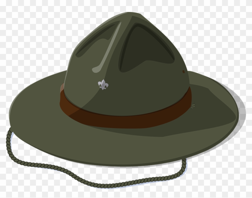 Usa Clipart Hat - Scout Hat Clipart #1041270