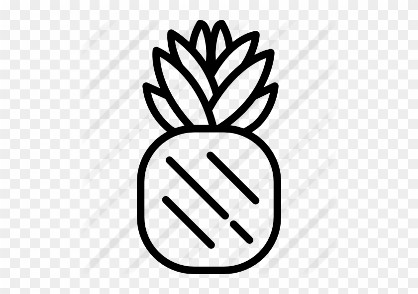 pineapple icon free transparent png clipart images download clipartmax