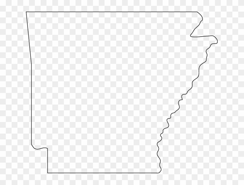 3d Arkansas Clip Art - Line Art #1043919