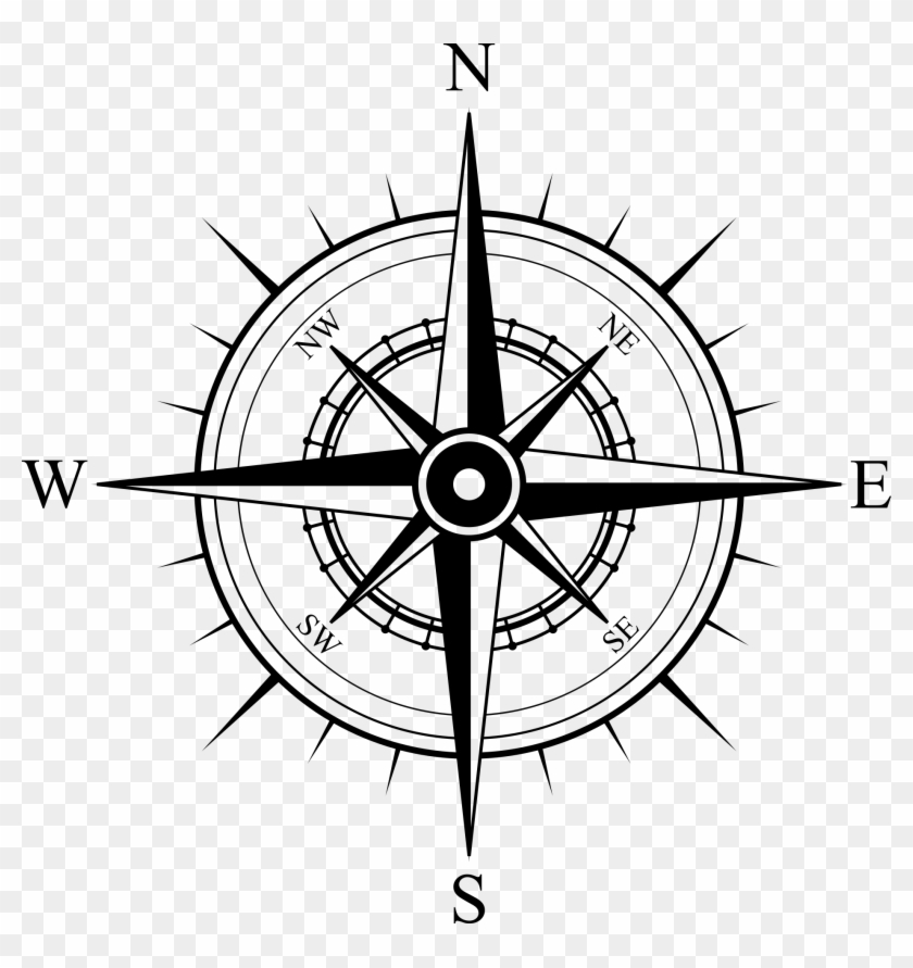 Yükle - North South East West Compass #1043925
