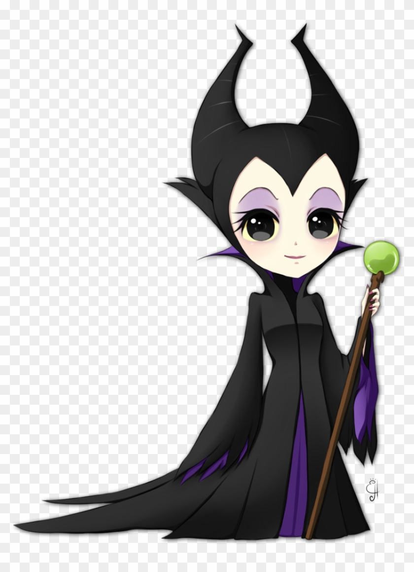 Chibi Commission Maleficent Dibujos De Malefica Animados Free Transparent Png Clipart Images Download