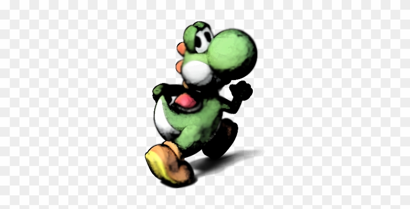 Untitled Yoshi Photoshop By Cucumberhorse - Cartoon #1045426