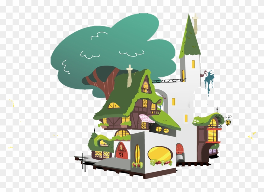 Nightly's House Vector Style By Anightlypony - Illustration #1046055