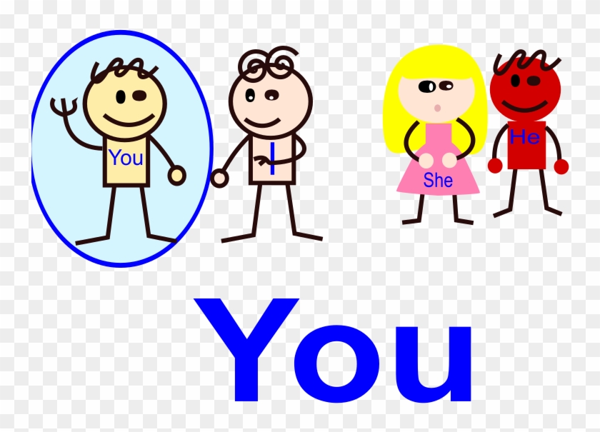 Pronouns Cliparts - You Clipart #1046221