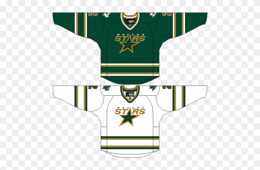 Realistic Sport Shirt Dallas Stars Jersey Template Ice Hockey Kit Stock  Vector by ©grebeshkovmaxim@gmail.com 245690318