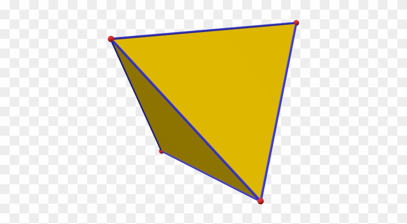 A Tetrahedron And Its Dual Tetrahedron - Polyhedron #1046595