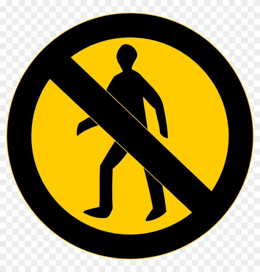 Illustration Of A No Entry Sign - No Entry Sign Free #1047238