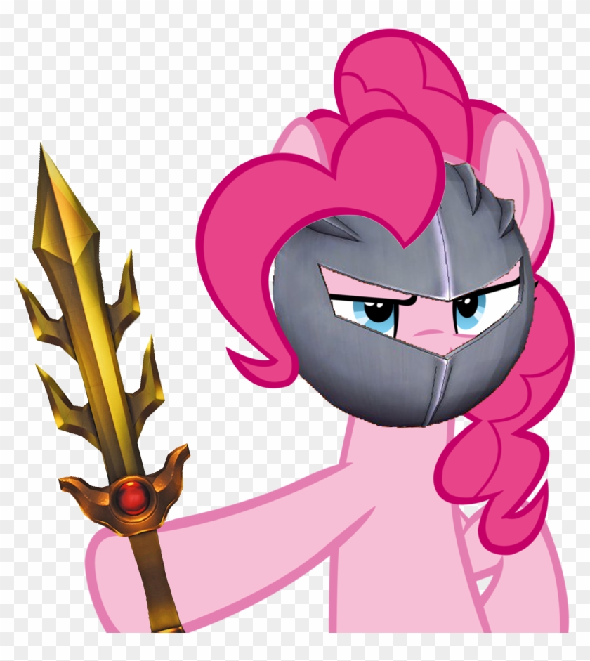 Earth Pony, Female, Kirby, Mare, Mask, Meta Knight, - Pinkie Pie Knight #1047432
