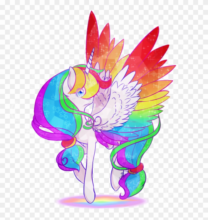 Rainbow Splash Gift Art By Princeransom - Illustration #1047606