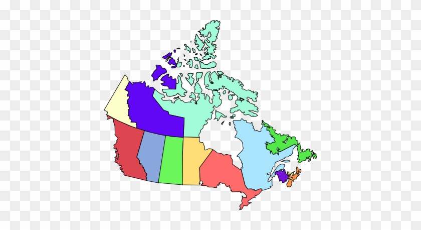 Canada Provinces - Number Of Provinces And Territories In Canada #1048641