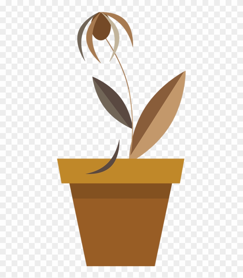 Web Design Dying Flower - Illustration #1049724