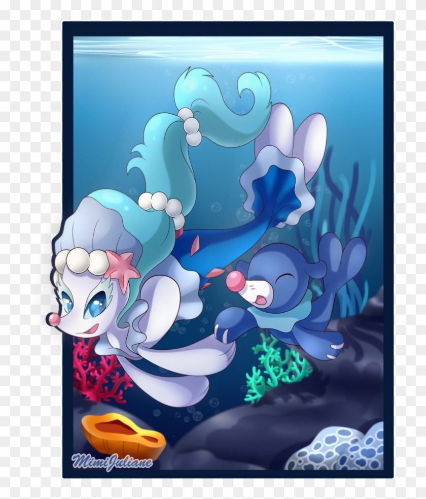 Primarina And Popplio By Mimijuliane Primarina And - Cute Popplio And Primarina #1051385