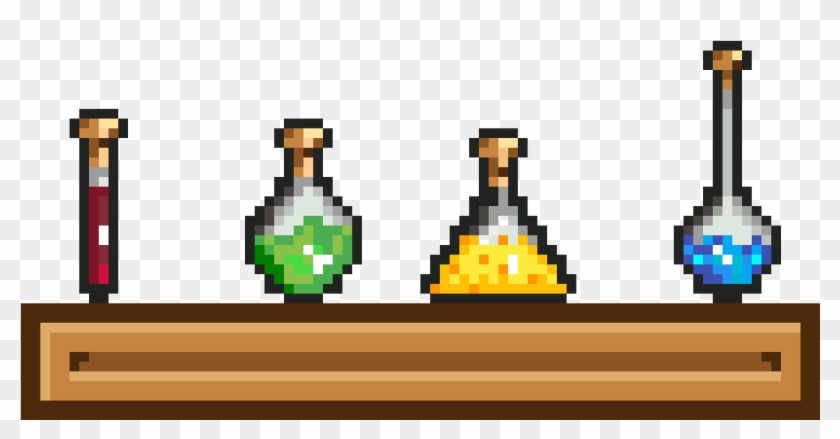 Lab Bottles - Illustration #1052965