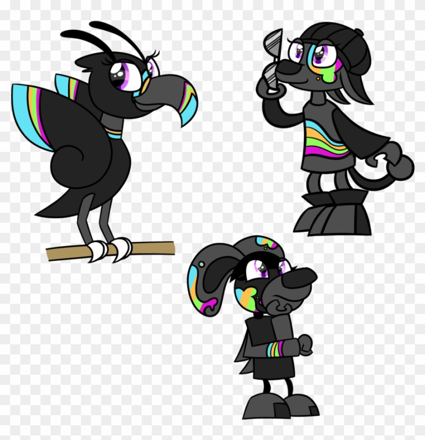 Mixels Graffiti/neon Themed Tribe By Frozen- - Mixels Neon #1053169