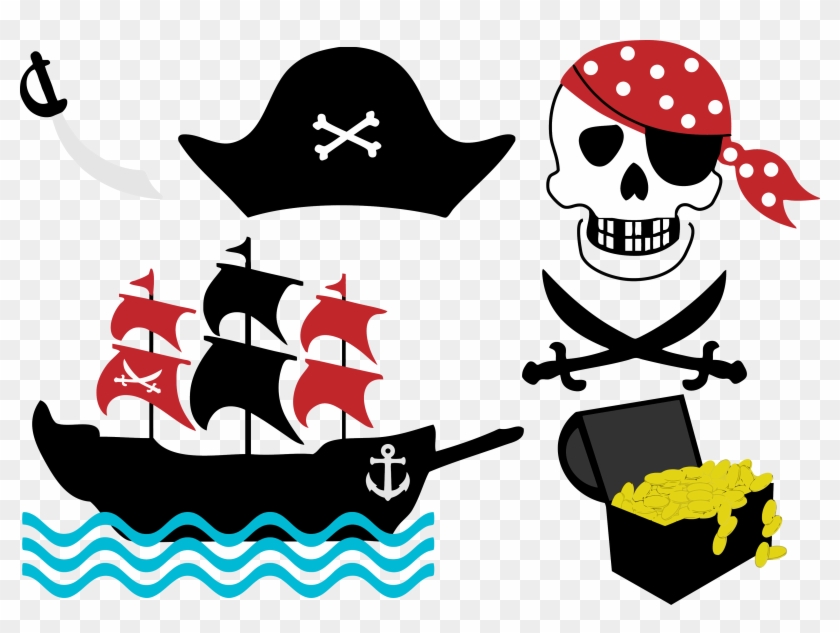 Piracy Free Content Clip Art - Pirate Clip Art Free #1053617