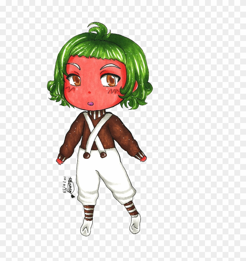 Umpa Lumpa Chibi By Roxas Hagaren On Deviantart - Drawing #1055538