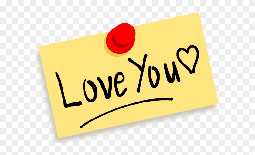 Love You Clip Art Free Dayasrioke Top - Love You Clipart #1055571